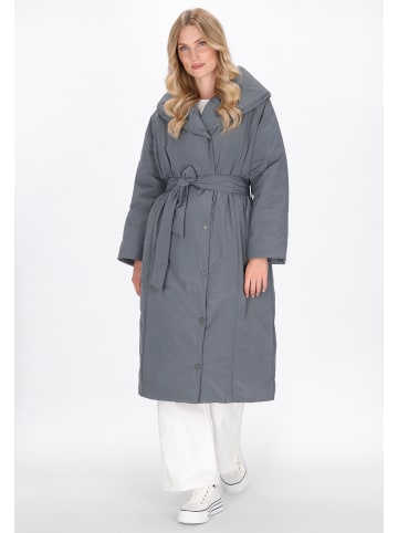 DreiMaster Maritim Women Coat in charcoal