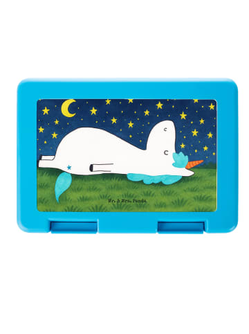 Mr. & Mrs. Panda Bentobox Einhorn Sternenhimmel Design ohne Spruch in Weiß
