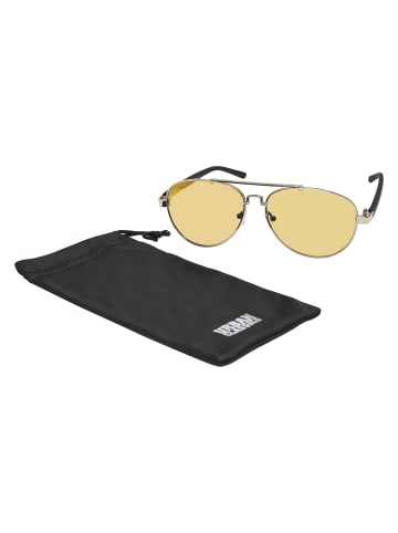Urban Classics Urban Classics Unisex Sunglasses Mumbo Mirror UC in silver/orange