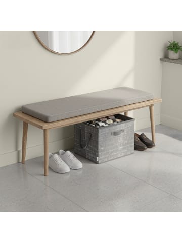 SONGMICS Schuhbox Tina in Grau - (B)42 x (H)31.7 x (T)42 cm