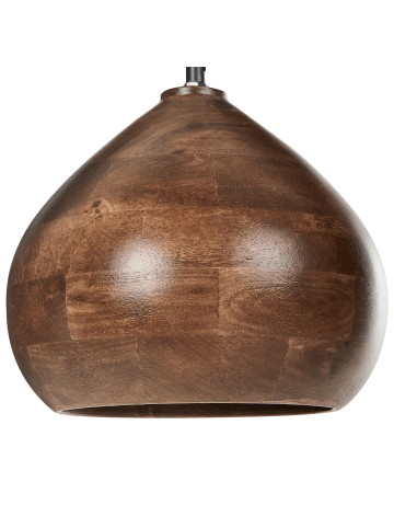 Beliani Pendelleuchten SANYATI in Braun - (W) 23 x (H) 128 x (L) 23 cm