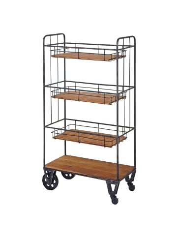 MCW Vintage Rollwagen mit Hängekörben