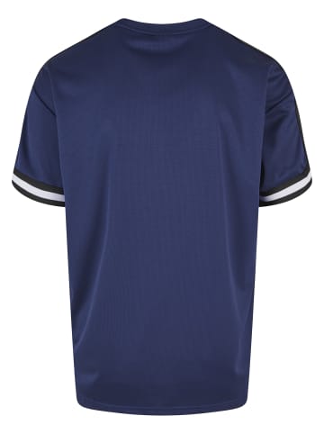 Urban Classics Mesh Tee in darkblue