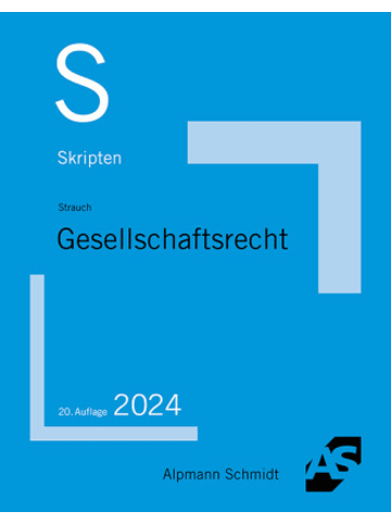 Alpmann und Schmidt Verlag Buch - Skript Gesellschaftsrecht