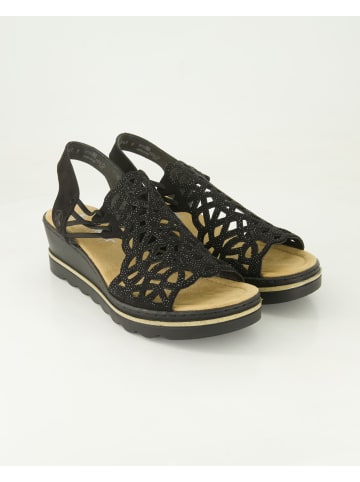 rieker Sandalen in Schwarz