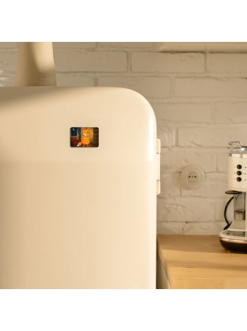 Mr. & Mrs. Panda magnet Fuchs Lord Design ohne Spruch in Weiß