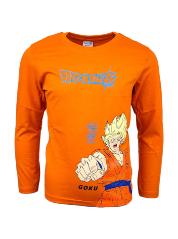 Dragon Ball Langarmshirt Dragon Ball Son Goku in Orange