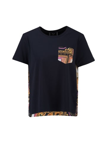 19v69 Italia T-Shirts TABITHA BAROQUE in NAVY