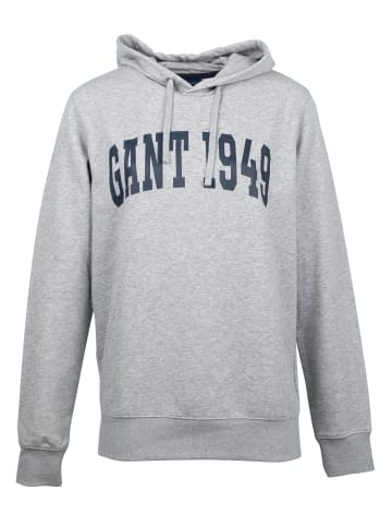 Gant Sweatshirt in grey melange