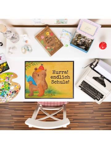 Mr. & Mrs. Panda schreibtischunterlage Bär Schultüte Design mit ... in Weiß