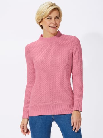 WITT WEIDEN Stehkragenpullover in pink