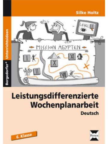 Persen Verlag i.d. AAP Buch - Leistungsdifferenzierte Wochenplanarbeit, Deutsch, 6. Klasse