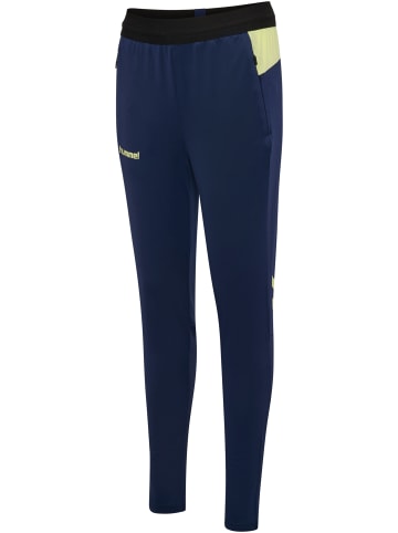 Hummel Hose Hmlblaze Kinder in MARINE/SHADOW LIME