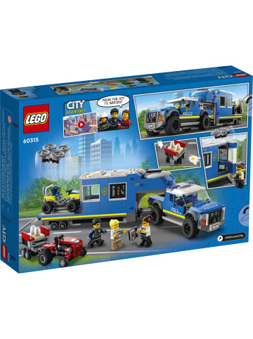 LEGO City 60315 Mobile Polizei-Einsatzzentrale