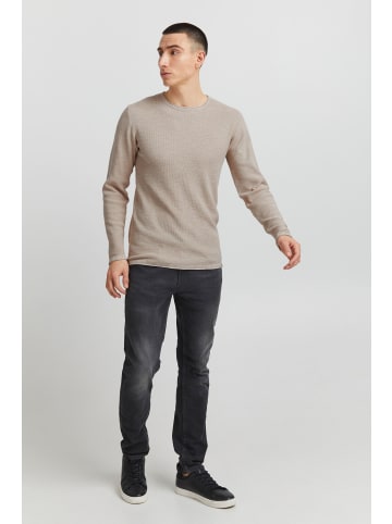 INDICODE Strickpullover IDKarpo 30412MM Herren Feinstrickpullover in Beige