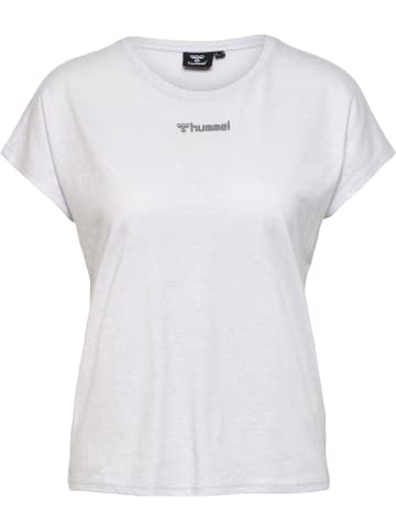 Hummel Hummel T-Shirt Hmlzandra Damen in LIGHT GREY MELANGE