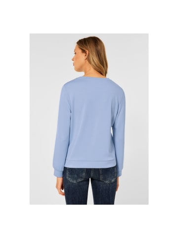 Street One Sweatshirt in mid sunny blue