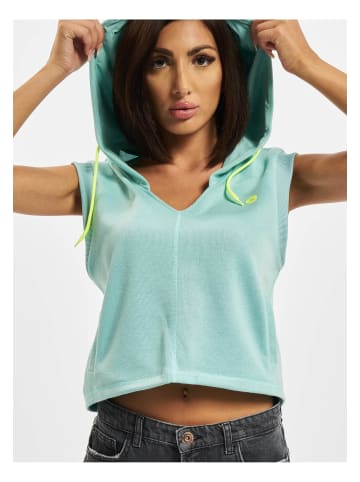 Just Rhyse Just Rhyse Kapuzenpullover in aqua