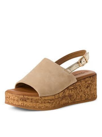 Tamaris Sandaletten in BEIGE