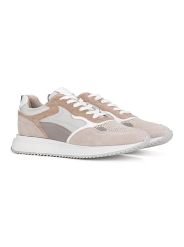 PS Poelman Sneaker "NASH" Beige mit Kombination