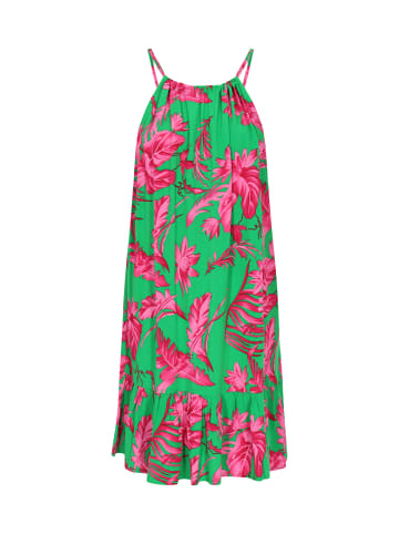 aleida Women Dress in Green Pink
