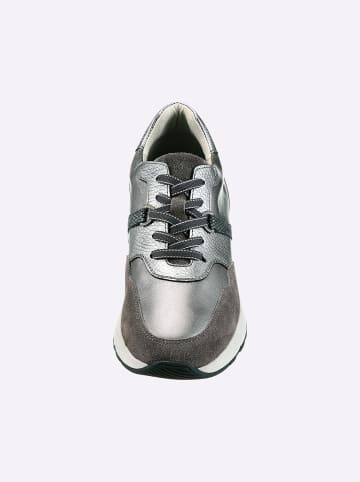 Heine Sneaker in grau-silberfarben