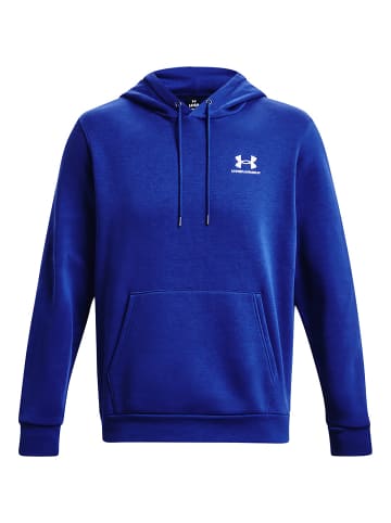 Under Armour UA ESSENTIAL FLEECE HOODIE in Azurblau