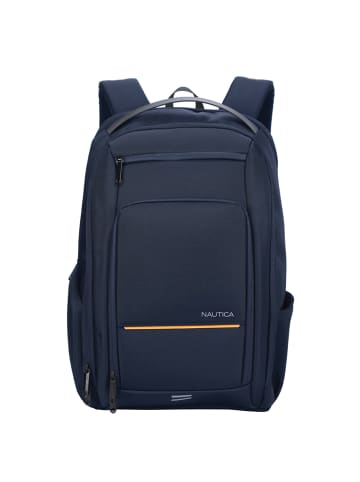 Nautica Business Rucksack 26L – Laptopfach & Polyester in Dunkel-Blau