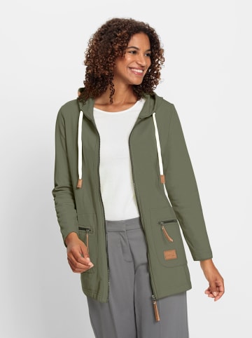 WITT WEIDEN Sweatjacke in khaki