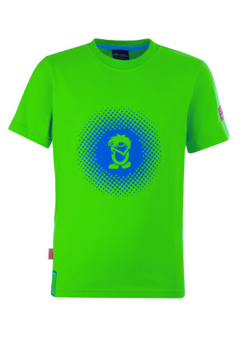 Trollkids T-Shirt "Pointillism" in Hellgrün / Blau