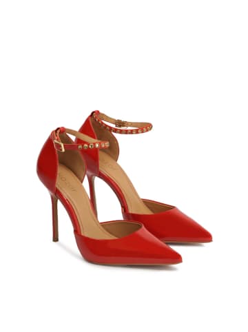 Kazar Pumps in Rot