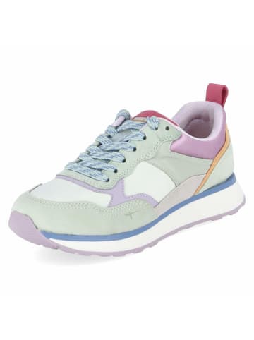Tamaris Low Sneaker in grün