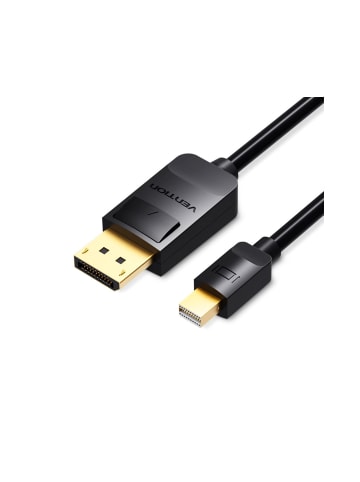 Vention Mini Displayport auf Displayport Adapterkabel in Schwarz