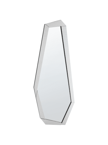 Beliani Wandspiegel CHANU in Silber - (W) 44 x (H) 104 x (L) 3 cm Vertikal