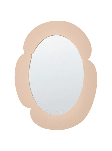 Beliani Wandspiegel ALVENA in Beige - (W) 60 x (H) 80 x (L) 2 cm