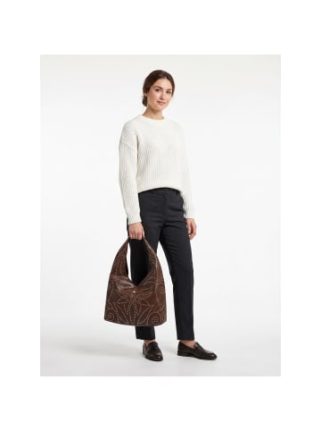 Replay Schultertasche 38 cm brown
