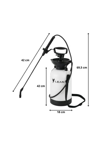 Wisam® Druckspritze 5L Garten Sprüher Bewässerung