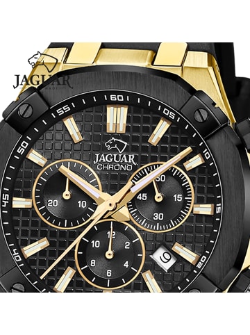 Jaguar Chronograph-Armbanduhr Jaguar Diplomatic schwarz groß (ca. 44mm)