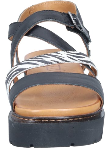 Piazza Klassische Sandaletten in schwarz