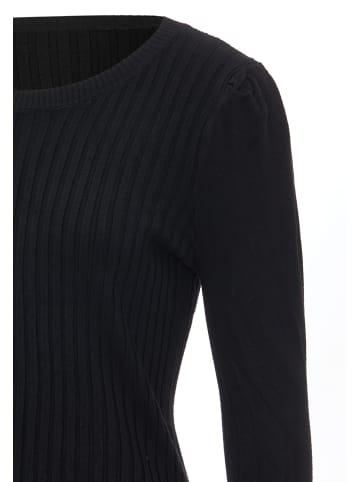 leo selection Damen Strickpullover in Schwarz