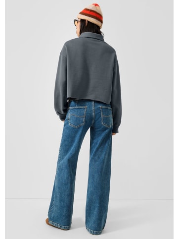 QS Sweatshirt in 9825_dunkelgrau