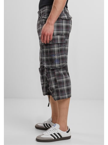 Brandit Brandit Cargo Shorts in darkgrey/purple