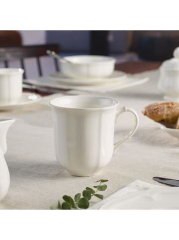 Villeroy & Boch Henkelbecher Manoir 300 ml weiß in weiß