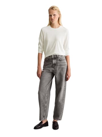 Marc O'Polo DENIM Jeans Model Stine barrel cropped in Medium Grey