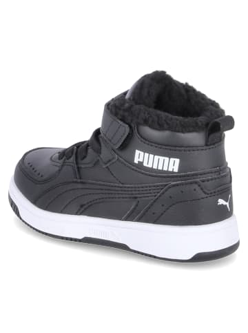 Puma High Sneaker REBOUND JOY FUR JR in Schwarz