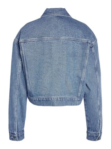 Noisy may Jeansjacke in Medium Blue Denim