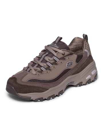 Skechers Sneakers Low Skechers D'Lites Modern Classic in braun