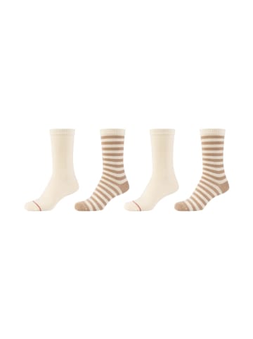 S. Oliver Socken 4er Pack originals in sand