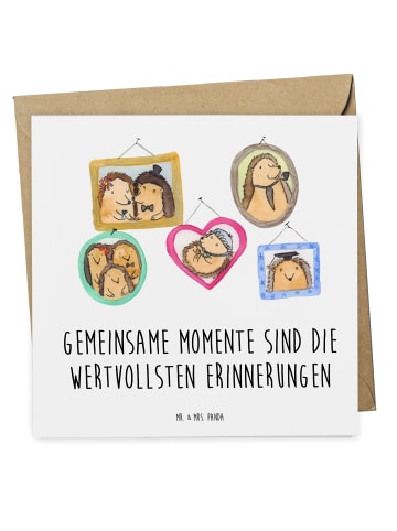Mr. & Mrs. Panda Geschenkgutschein Familientag Erinnerungen mit ... in Weiß