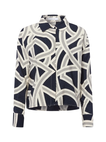 OPUS Bluse Famena lane in ecru marine